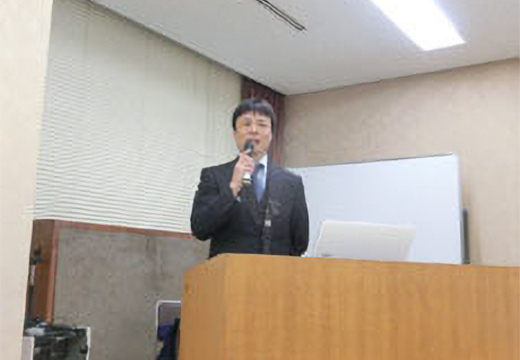 【写真】明神氏の模講演様