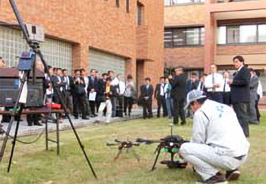 【写真】 デモフライトの様子