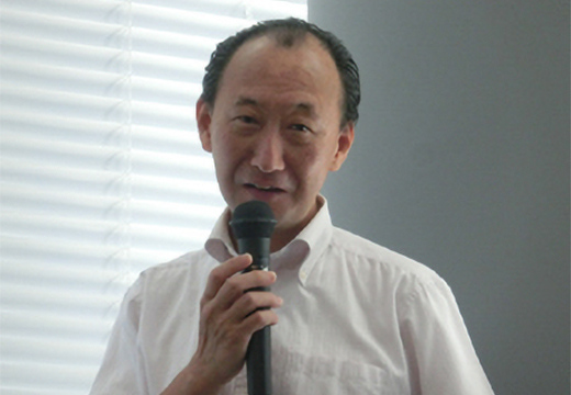 【写真】株式会社東芝光井氏の講演模様